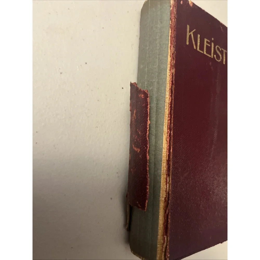 Kleist Volume 2 German Edition Hardcover